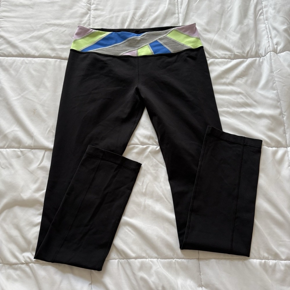 Lululemon Yoga Pants Leggings Womens 10 Black Quiet Luxury Activewear Outdoor‎